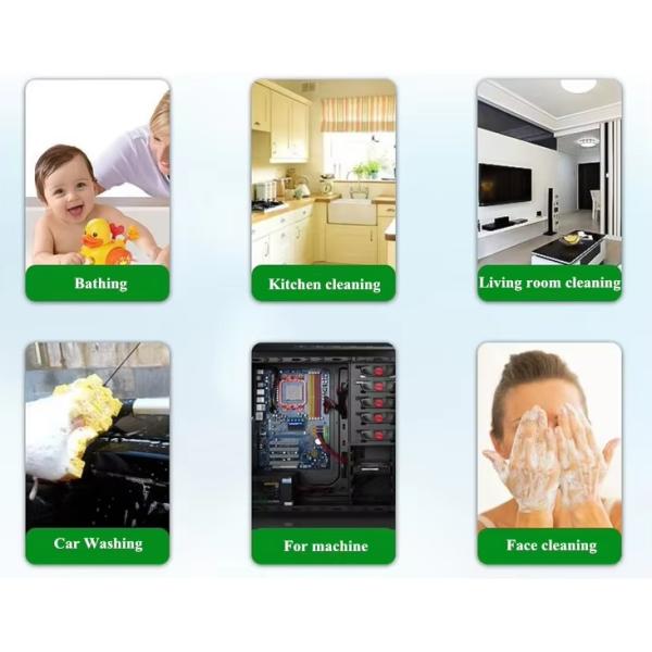 Double Layer Cellulose Sponge Cloth Ultra Absorbent Quick Drying Kitchen Clean Cloth For Dishwashing And Pot Scrubbing