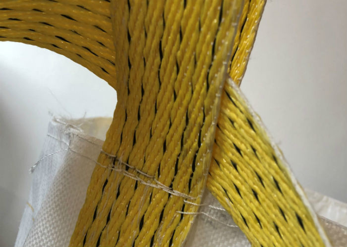 Building Use 1 Tonne Bulk Bags , 100% Virgin PP White Large Bulk Bags
