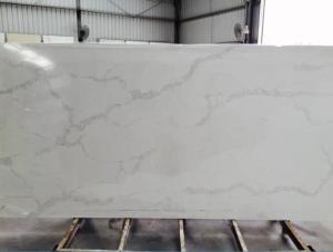 China QS 5131 Standard White Quartz Bathroom Countertops Concrete White Color wholesale