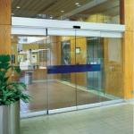 Aluminum Alloy Automatic Sliding Door Opener Residential 90 Kg Turbine Worm Door