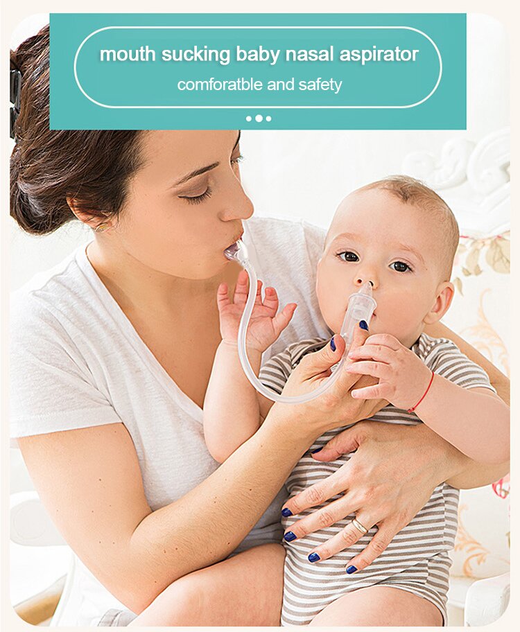 Silicone Baby Newborn Nose Cleaner 26 X 12 X 3Cm Size Infant Nasal Suction