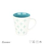 Ceramic Promotional Coffee Mugs With Logo Hand Painted Minimalism 390ml