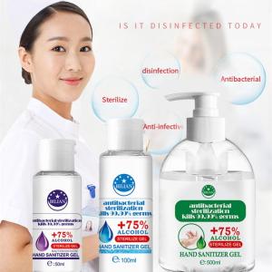 China 50ml 75% Alcohol Antibacterial Hand Sanitizer Moisturizing Liquid No Smell wholesale