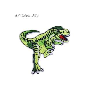 China Hot sell Dinosaur patch embroidery patch Iron on embroidery patch wholesale