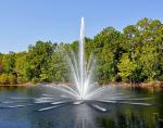 High Spray Floating 90mm Pond Musical Water Fountain