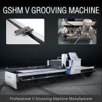 Gantry High Speed V Grooving Machine Metal Furniture Making Machine