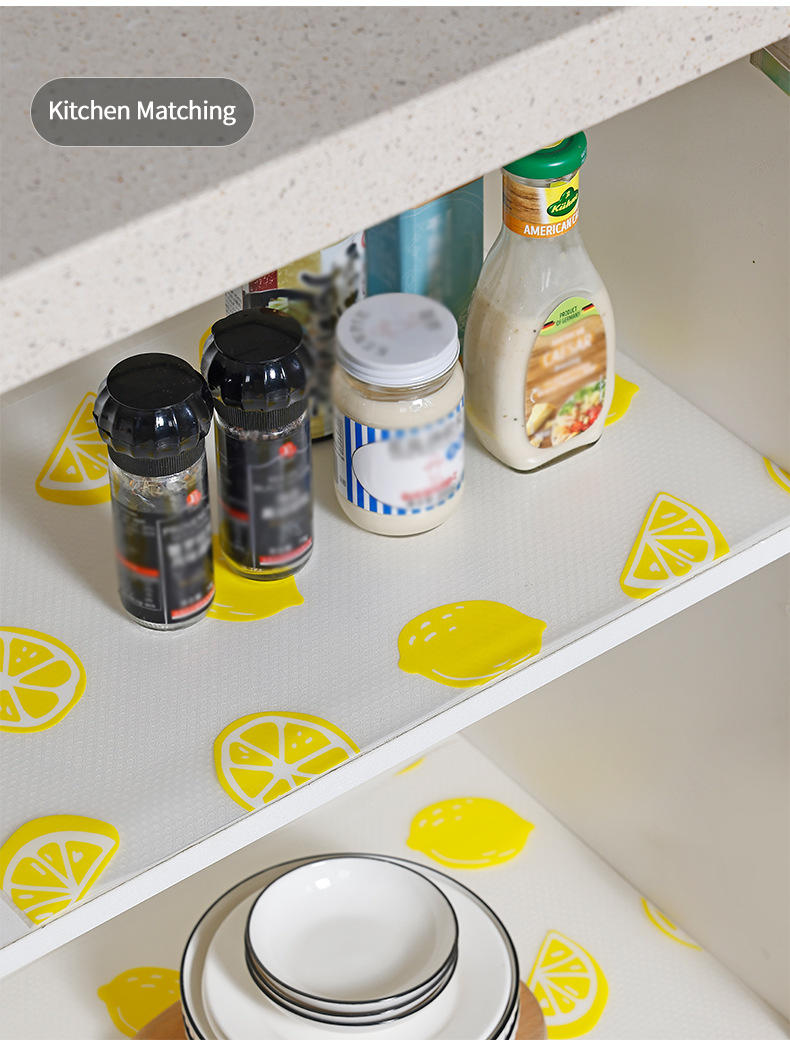 Non-slip Padded Fridge Mat for Kitchen Accessories Bathroom and Transitional Design Style