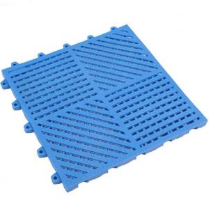 China E Friendly PVC Interlocking Floor Tiles Anti Slip PVC Floor Mat 25*25 on sale