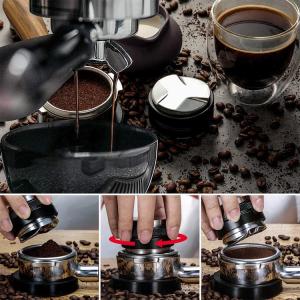 China 53mm 57mm 57.35 58.5mm Automatic Coffee Distributor Tamper Tool wholesale