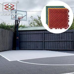 China Tennis Court Polypropylene Interlocking Tiles 304.8mm*304.8mm Outdoor Court Tiles wholesale