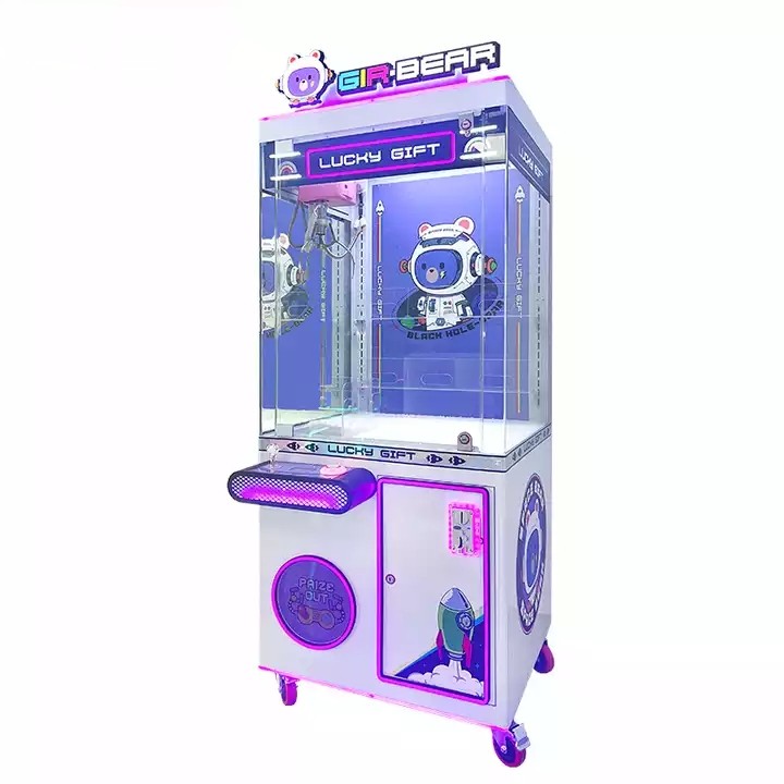 EU/US/UK/AU Plug 110V/220V Coin Operated Vending Claw Crane Game Machine for Retail Items