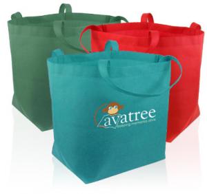 China Spectrum Grocery Tote, Nonwoven polypropylene, Forest green, Lime, Natural, Navy, Orange, Pink, Black, Purple, red, roy wholesale