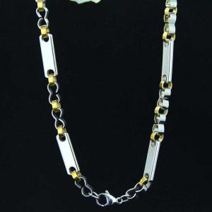 China Fashion Trendy Top Quality Stainless Steel Chains Necklace LCS126 wholesale