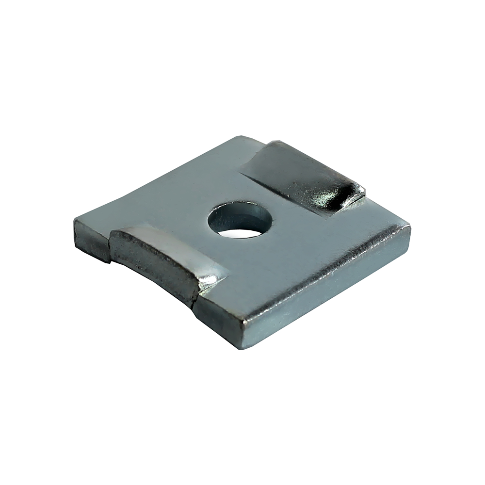 Electrical Strut Channel Accessories Flat Plate Pipe 6mm Thickness 40mm Width