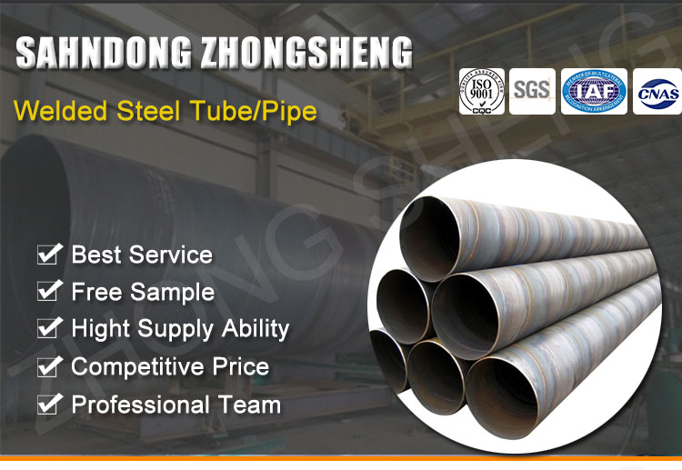 ASTM A53 A36 Schedule 40 Carbon Steel ERW Welded Structure Pipe for Construction Technical Square Rectangular Round