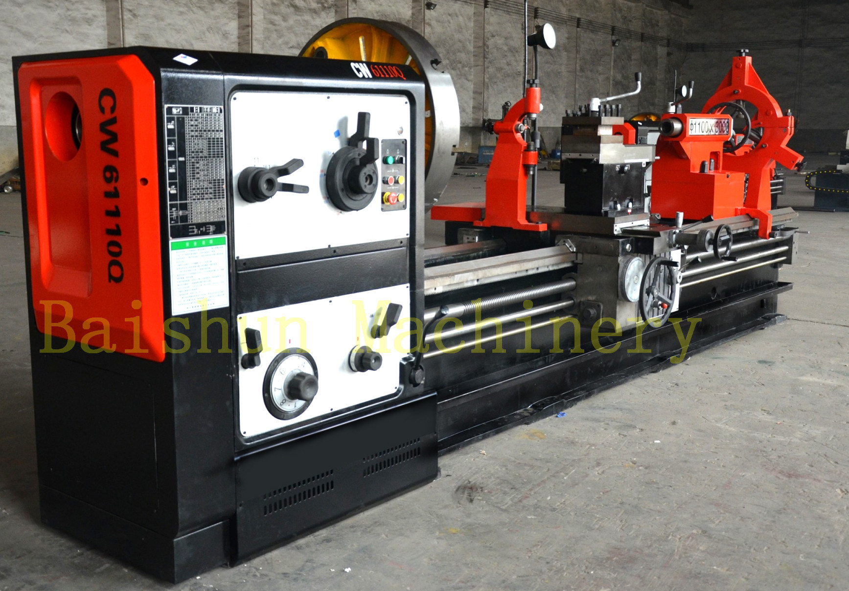 Horizontal Lathe Milling Machine , Large Manual Spinning Lathe Machine