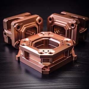 China High Precision CNC Copper Parts , Aerospace Industrial CNC Milling Components wholesale
