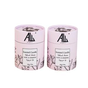 China Customizable Cylindrical Print Candle Paper Tubes with Accept Custom Finishing wholesale