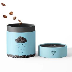 China Custom Food Tea Round Cylinder Coffee Paper Tube Packaging for Your Unique Requirements wholesale