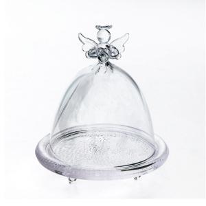 China SGS Wedding Angelic Transparent Candle Glass Cover wholesale