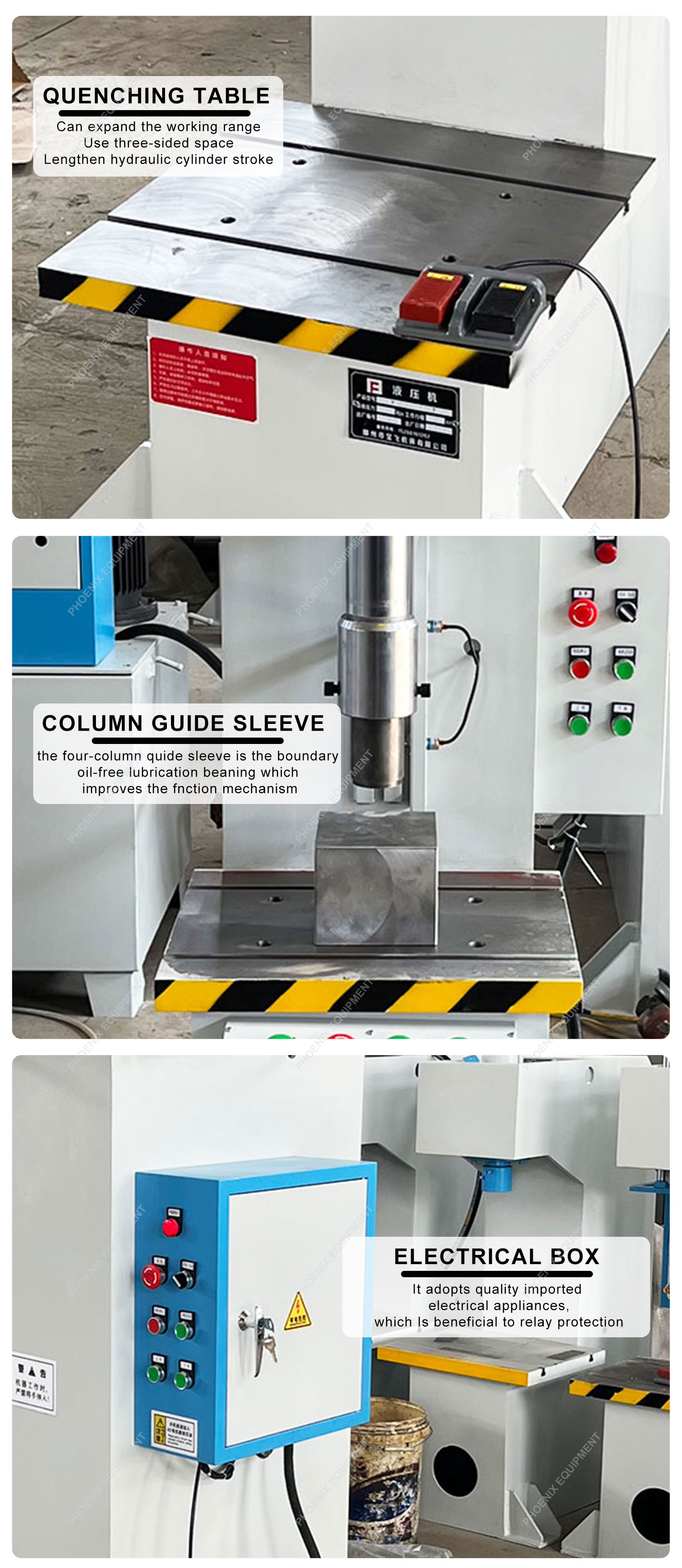 Home Applications Y41-30T CNC Precision Small Vertical Hydraulic Press with 4kW Power