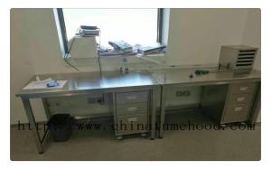 China General L3000mm Stainless Steel Casework Stainless Steel Lab Furniture Surface Passivation 1.2mm Bench Top wholesale