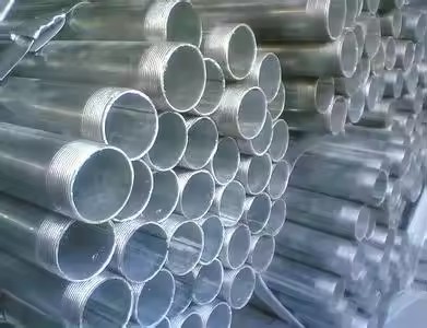 Punching Processing Service Galvanized Seamless Steel Pipe for Gas Transportation