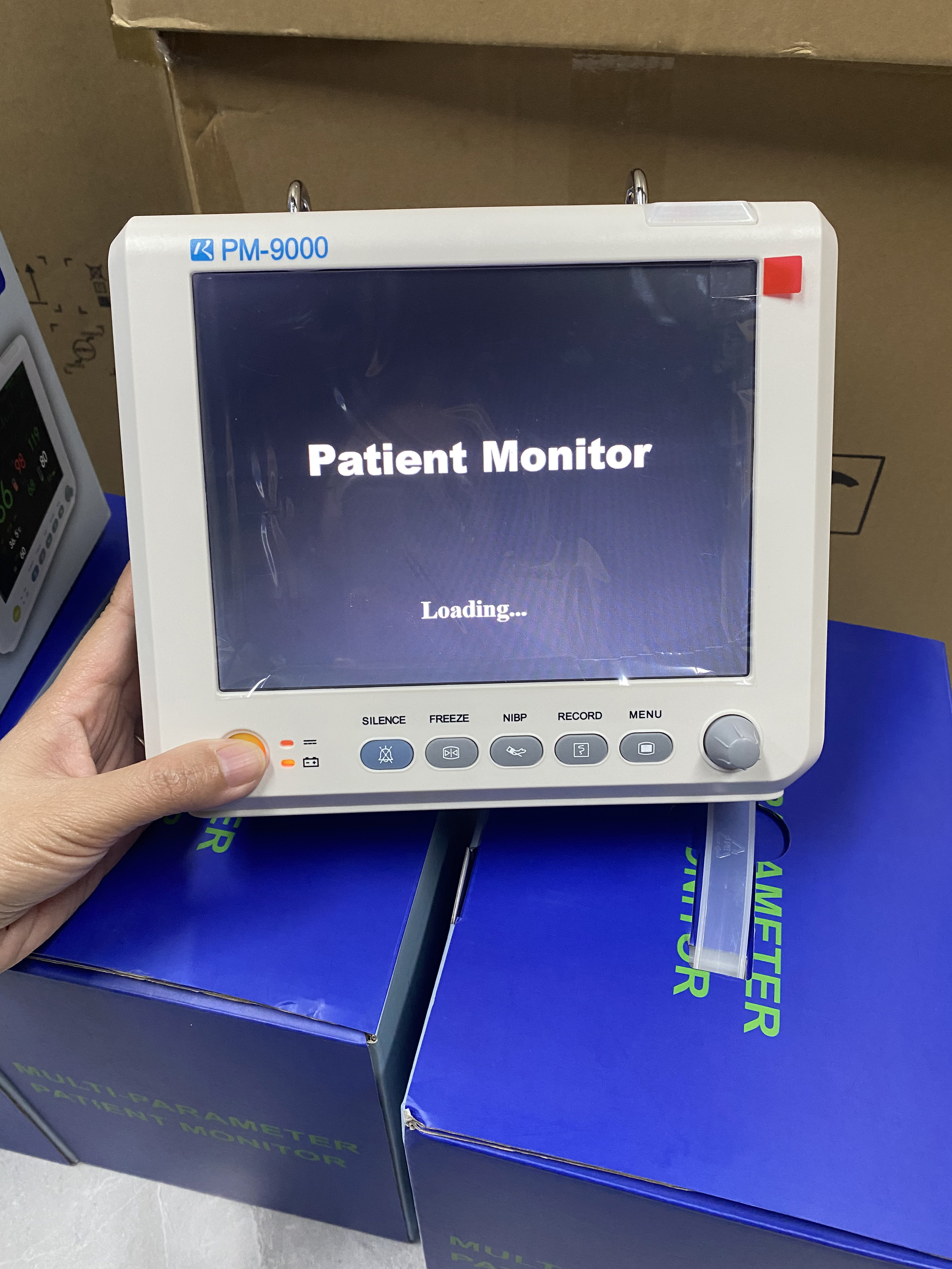 Small 8 Inch Multiparameter Patient Monitor For Hospital CUU ICU Vital Signs Monitor