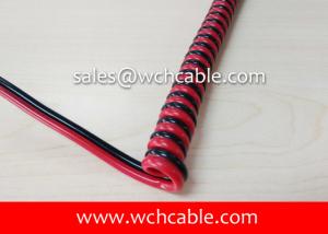 China UL20512 Gas Resistant TPU Sheathed Spiral Cable wholesale