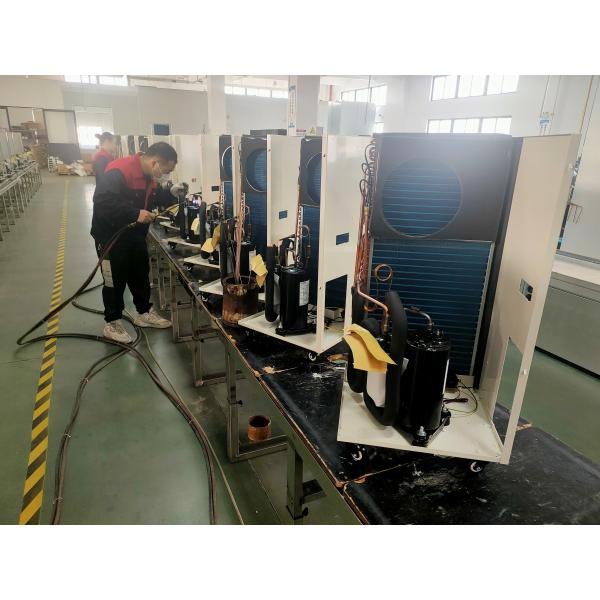 Black Mobile Air Conditioning Unit Anti Corrosion Energy Saving High Efficiency