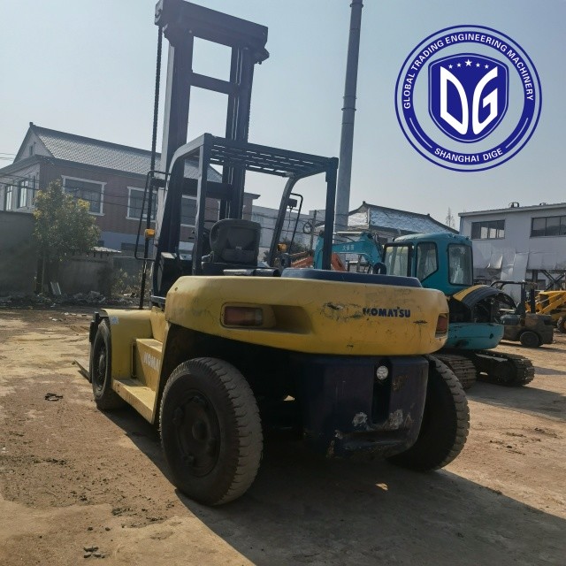 Origin Japan 10ton Used Komatsu Forklift Komatsu 10Ton Secondhand Komatsu Forklift 10Ton