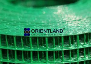 China High Strength Ss Weld Mesh / Green Vinyl Coated Wire Fencing 1/2 Inch By 1/2 Inch wholesale