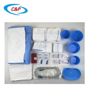China Medical C Section Surgical Fenestrated Drape With Adhesive wholesale