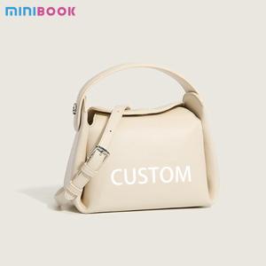 China Portable Leather Crossbody Sling Handbag for Ladies Customize Logo Sling Shoulder Bag wholesale