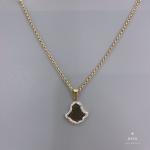 OEM Hip Hop Stainless Steel Jewelry Set Ghost Rhinestone Pendant Necklace