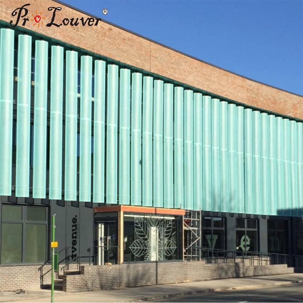 FACTORY PRICE ! Aluminum Perforated Aerowing louver Screen on Hot Sale