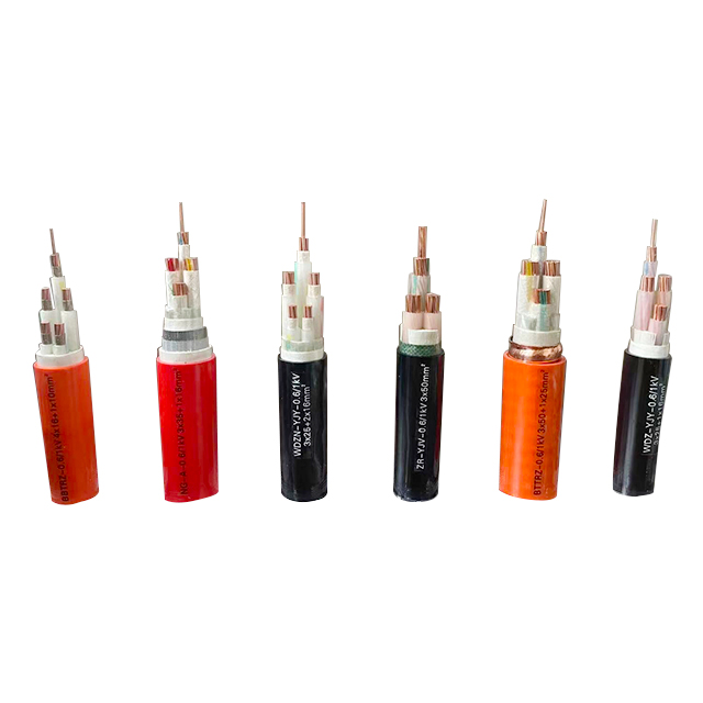 Copper Conductor PVC Low Smoke Halogen-Free Jacket Mineral Insulated Cable