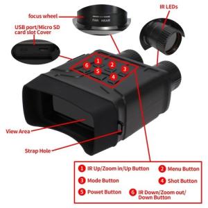 China Digital Infrared Binocular Night Vision Hunting 1000Mega Pixel wholesale