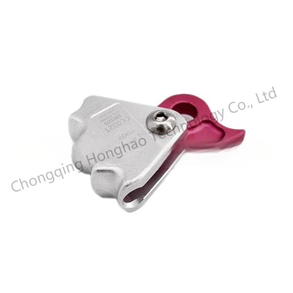 Stay Safe While Climbing Lightweight Aluminum Rope Grab for Essential Fall Protection