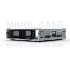 China Universal 19inch 2U Rack Flight Case Amplifiers Road OEM Service wholesale