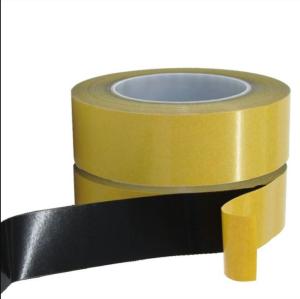 China TESA 58475 Black Non Substrate Thermal Response Double-sided Tape wholesale