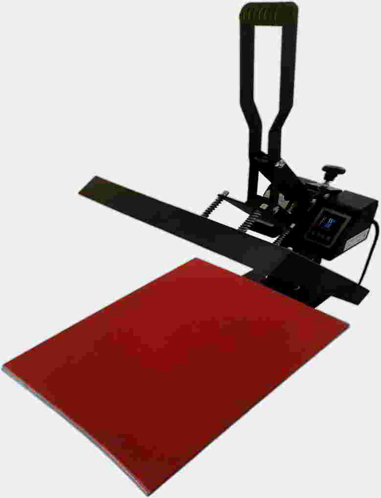 Light Manual Heat Press Machine 50x40 For Tshirts Mirrors Flags Glasssublimation heat transfer press machine