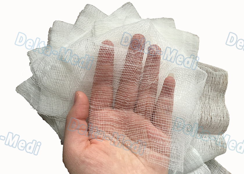 10 X 10 Cm Sterile Gauze Sponges , 8 Ply 100% Cotton Gauze Swabs Pads