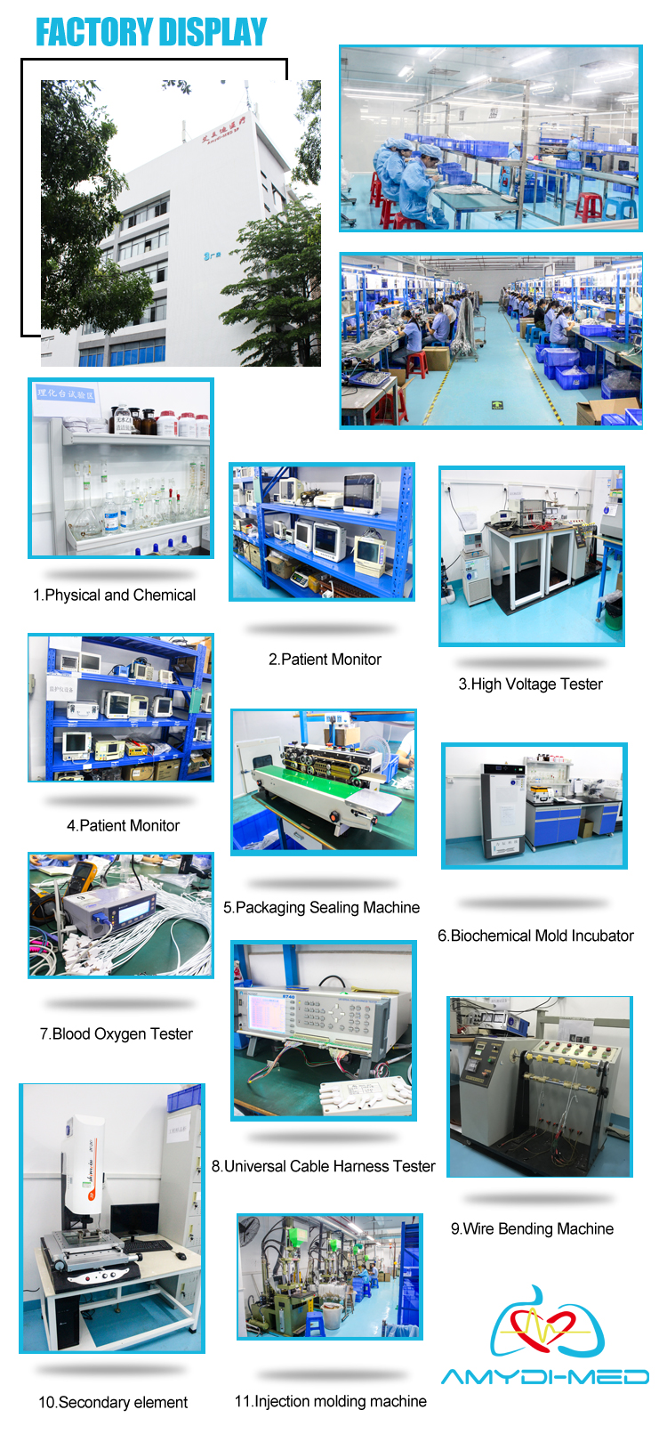Compatible 6Pin Disposable SpO2 Sensor For Pediatric