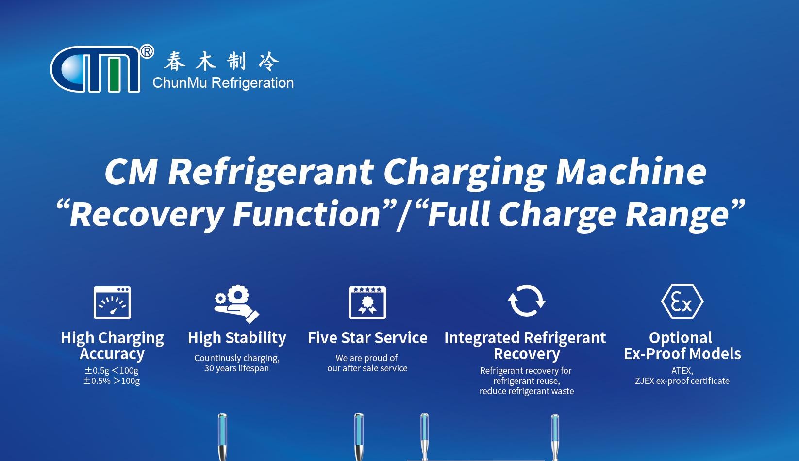 Hydrocarbon R290 R600a Refrigerant Recovery Charging Machine Vapor Recovery Unit Ac Gas Charging Station