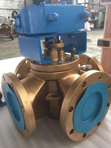 China Four Way Port Bronze Plug Type Valve wholesale