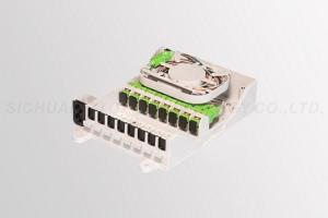 China OEM Fiber Optic Termination Box 8 Ports 0.9mm Pigtail ISO Certification wholesale