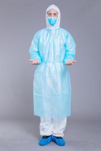 China Non Woven 40g Breathable Fluid Resistant Isolation Gown wholesale