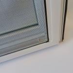 Commercial White UPVC Soundproof Windows Sash Bay