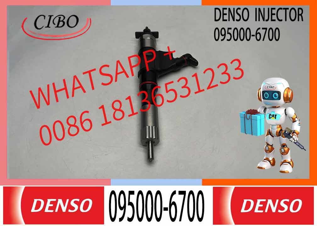 Neutral Genuine Common Rail Injectors 095000-6700 095000-6701 Neutral Injector R61540080017A